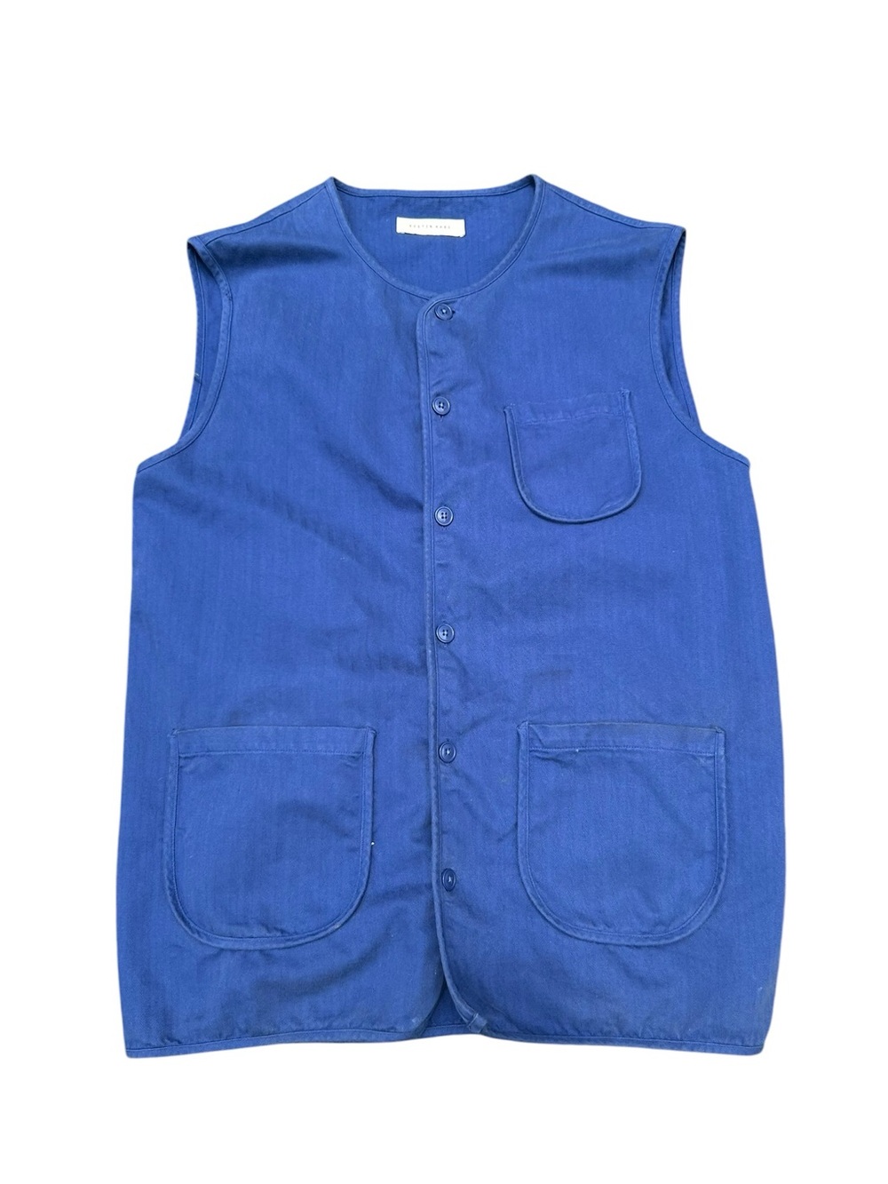 Kestin Hare Workwear Blue Vest Made in Portugal Size Small